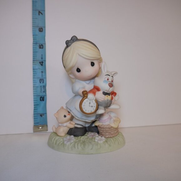Rare 2007 Precious Moments Disney Alice Wonderland Figure Vintage Collectible - Picture 2 of 3
